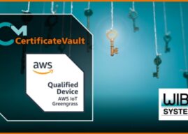 CodeMeter Certificate Vault Earns AWS IoT Greengrass 2.12.0 Qualification