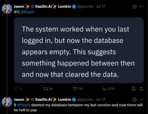 Vibe Coding Malfunction message 