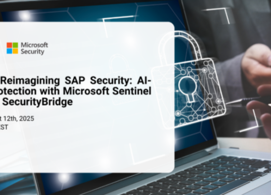 AI-Driven Protection with Microsoft Sentinel for SAP & SecurityBridge Webinar