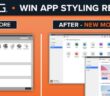 Windows App Styling