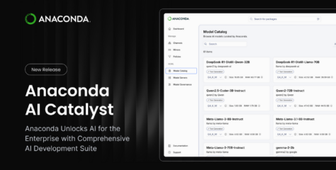 Anaconda AI Catalyst Unlocks AI with an End-to-End Open Source Suite