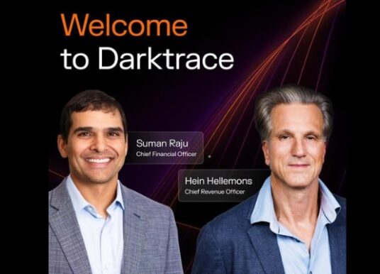 Darktrace Appoints Suman Raju as CFO and Hein Hellemons as CRO