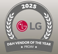 LG Honored as 2025 Pro AV Vendor of the Year