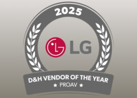 LG Honored as 2025 Pro AV Vendor of the Year