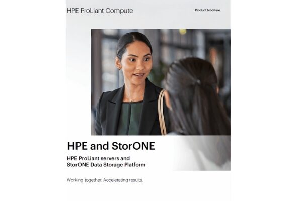 StorONE Achieves HPE ProLiant Validation in New HPE Partnership