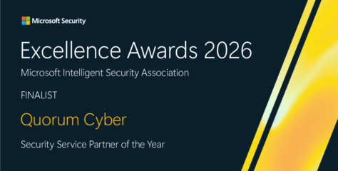 Quorum Cyber Named Finalist in Microsoft Security Excellence Awards
