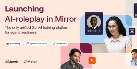 Whatfix Launches AI Roleplay Training in Mirror for Adaptive Learning