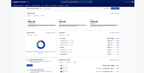 Ripple Treasury Adds Native Digital Asset Accounts for Enterprises