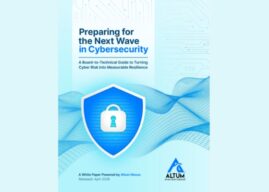Preparing for the Next Wave in Cybersecurity White Paper Released