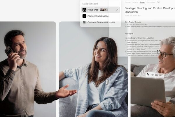 Plaud Launches Team Workspace for Conversation Intelligence