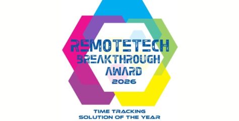 Hubstaff Wins 2026 “Time Tracking Solution of the Year” RemoteTech Award