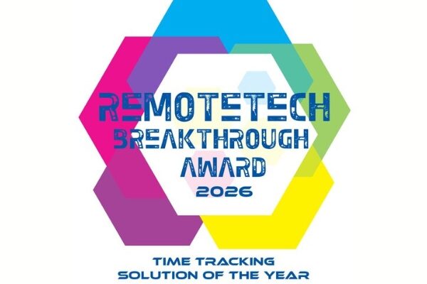 Hubstaff Wins 2026 “Time Tracking Solution of the Year” RemoteTech Award