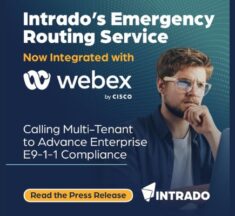 Intrado and Webex Calling Multi-Tenant Advance E911 Compliance