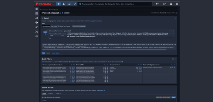 Tanium Security Operations
